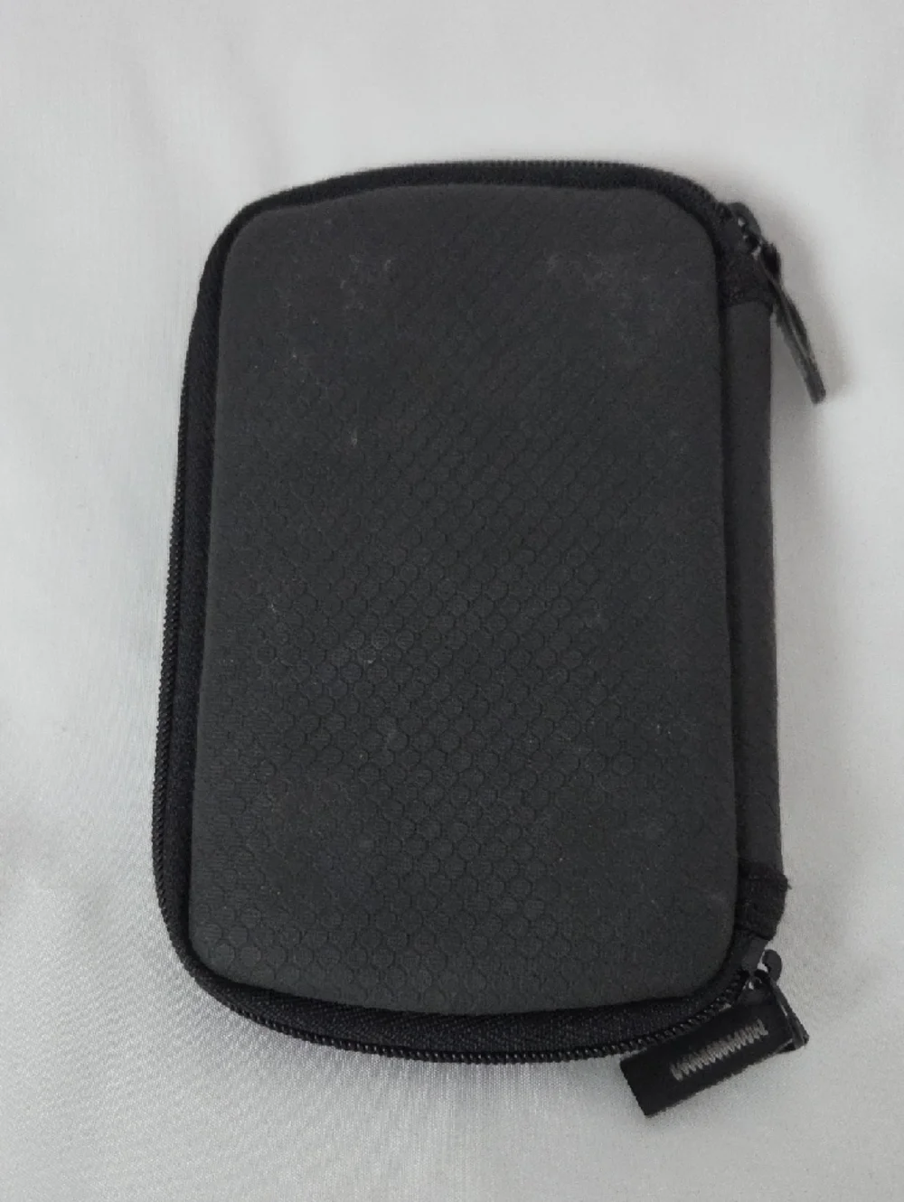 Harley-Davidson Black Zipper Phone Pouch with Clear Touch Window Magnetic Back